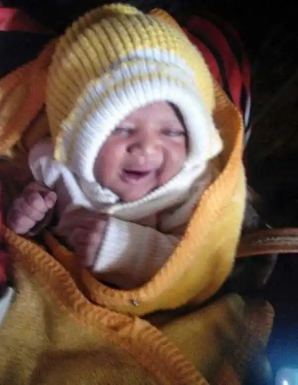 Unbelievable! This Newborn Baby Was Found Baby Inside a Graveyard in Jigawa (Photos)
